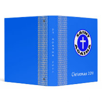 Saint Agatha Vinyl Binder