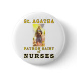 SAINT AGATHA buttons