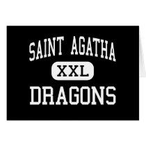 Saint Agatha - Dragons - High - Redford Michigan Card