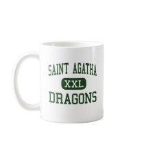 Saint Agatha - Dragons - High - Redford Michigan mugs by customteamsportswear Saint Agatha - Dragons - High - Redford Michigan mugs