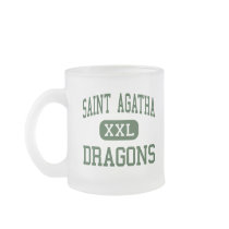 Saint Agatha - Dragons - High - Redford Michigan mugs by customteamsportswear Saint Agatha - Dragons - High - Redford Michigan mugs
