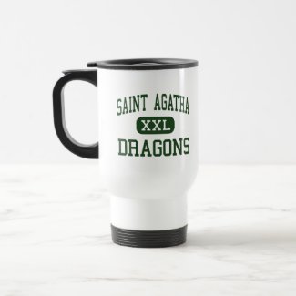 Saint Agatha - Dragons - High - Redford Michigan mug