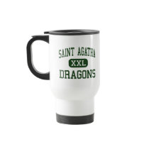 Saint Agatha - Dragons - High - Redford Michigan mugs by customteamsportswear Saint Agatha - Dragons - High - Redford Michigan mugs