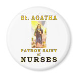 SAINT AGATHA magnets