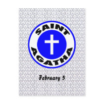 Saint Agatha Postcard