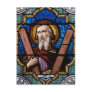 Saint Andrew (Apostle Andrew) Stained Glass Art Postcards