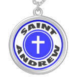 Saint Andrew Personalized Necklace