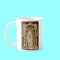 Saint Anne & Child Mary Statue mugs by Artists4God Saint Anne & Child Mary Statue mugs