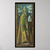 Saint Augustine of Hippo  1590 Posters