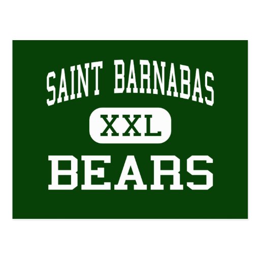 Saint Barnabas - Bears - High - Bronx New York Post Cards