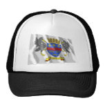 Saint Barthelemy Waving Flag Trucker Hats