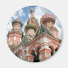 Saint Basil's Cathedral Fridge Magnet