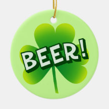 Saint Beer Day Christmas Tree Ornaments