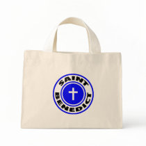 Saint Benedict Tote Bags