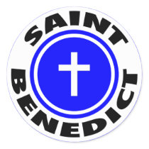 Saint Benedict Sticker