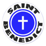 Saint Benedict Sticker