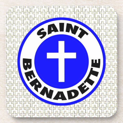 Saint Bernadette Beverage Coaster
