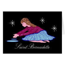 SAINT BERNADETTE GREETING CARDS