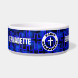 Saint Bernadette Dog Food Bowls