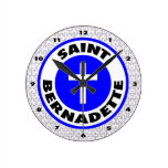 Saint Bernadette Wall Clock
