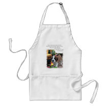 Saint Bernard Art Gifts Apron