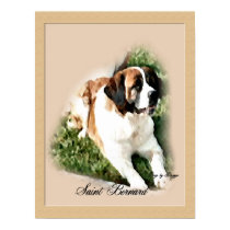 Saint Bernard Art Print