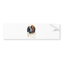 Saint Bernard Bumper Sticker