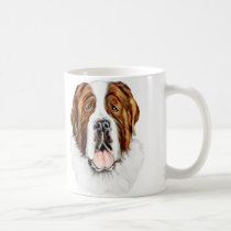 Saint Bernard Bust mugs