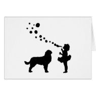 Saint Bernard card