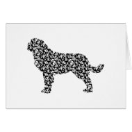 Saint Bernard card