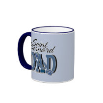 Saint Bernard DAD Coffee Mugs