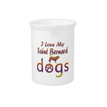 Saint Bernard designs Beverage Pitcher