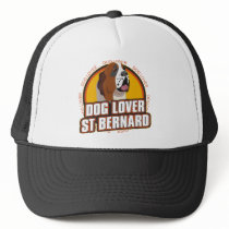 Saint Bernard Dog Lover Trucker Hat