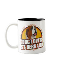 Saint Bernard Dog Lover Mugs