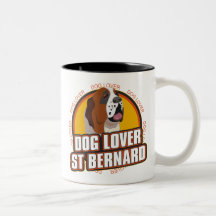 Saint Bernard Dog Lover Mugs