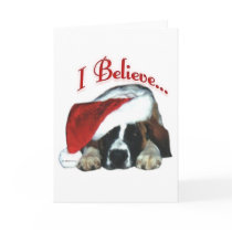 Saint Bernard I Believe cards by GreyWolfCreation Saint Bernard I Believe cards