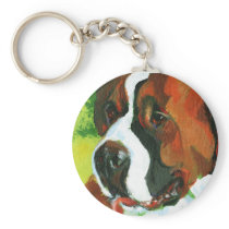 Saint Bernard Keychain