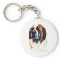 Saint Bernard Keychain