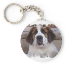 Saint Bernard Keychain