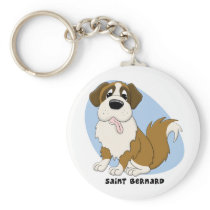 Saint Bernard Keychain