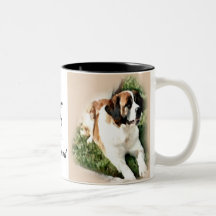 Saint Bernard Lovers Gifts Coffee Mug