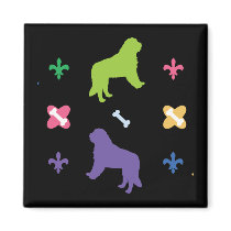 Saint Bernard Refrigerator Magnet
