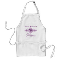 Saint Bernard Mom Apron