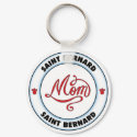 SAINT BERNARD mom keychain