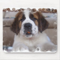 Saint Bernard Mouse Pad