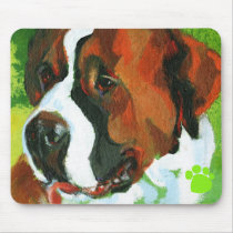 Saint Bernard Mouse Mat