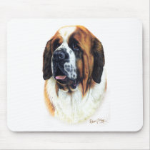 Saint Bernard Mouse Pads