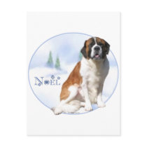 Saint Bernard Noel Post Card