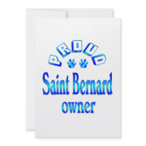 Saint Bernard Owner Announcement