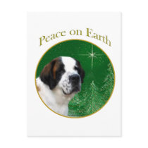 Saint Bernard Peace postcards
